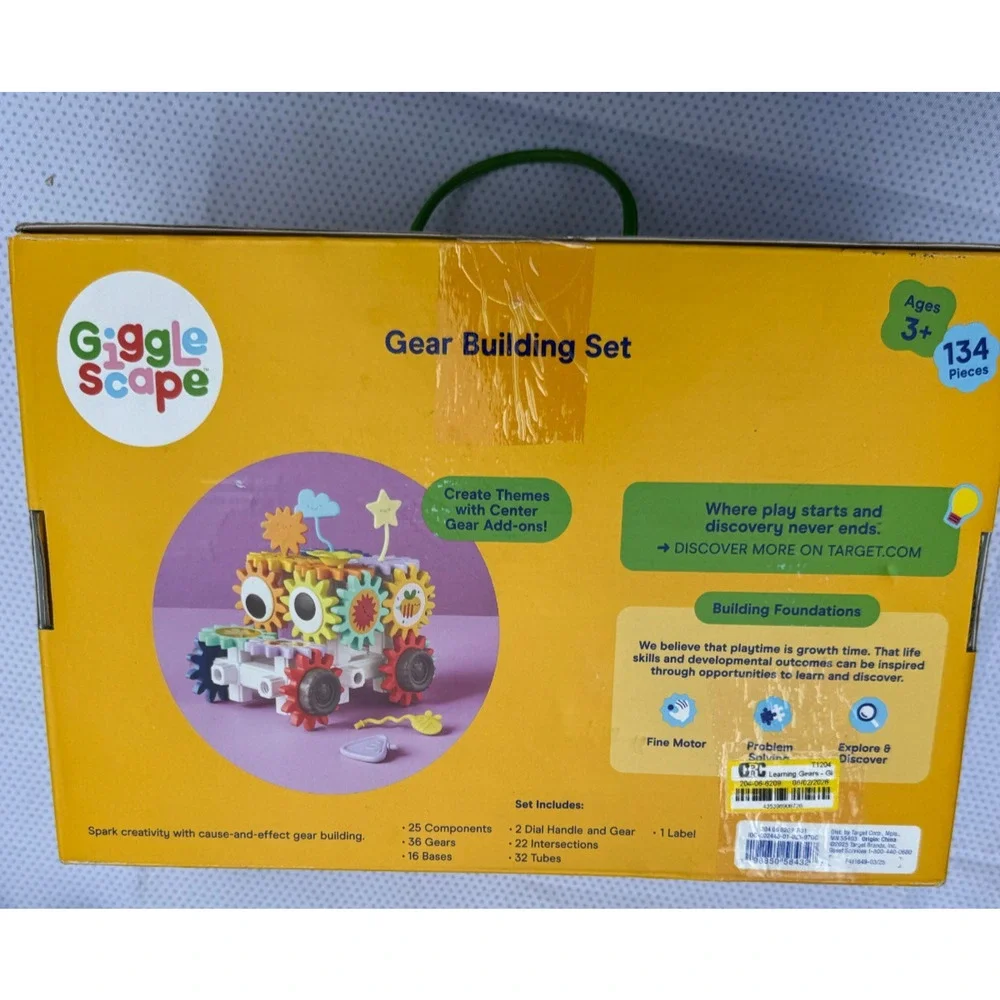 Gigglescape Learning Gears Building Set